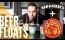 BEER FLOATS: Ben & Jerry's Ice Cream + New Belgium Beer Pairings | now&jenn