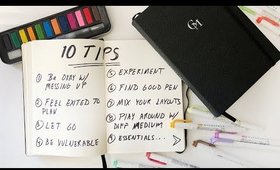 10 TIPS EVERY JOURNALING BEGINNERS SHOULD KNOW | ANN LE