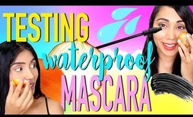 Testing WATERPROOF Mascara | Paris & Roxy