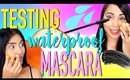 Testing WATERPROOF Mascara | Paris & Roxy