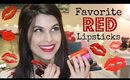 My Favorite Red Lipsticks with Swatches!