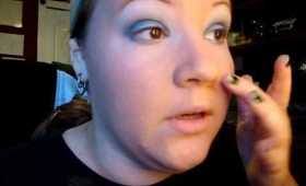 Light Blue with Dark Blue Crease Makeup Tutorial