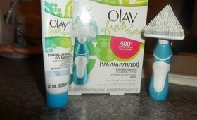 Olay's Va-Va-Vivid Power Contour Cleansing System! Demo & review
