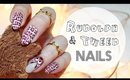 Tweed & Rudolph The Red Nosed Reindeer Nails| Christmas 2014 ♡