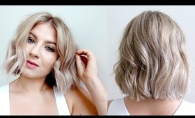 Another Hair Vlog: Icy Blonde & Blunt Haircut | Milabu