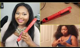 Irresistible Me Diamond Hair Straightener Review + Demo