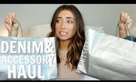 DENIM & ACCESSORY HAUL!