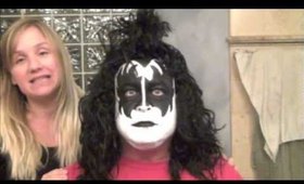 Gene Simmons Halloween Makeup Tutorial- A bit of fun