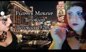 Flapper 1920s inspired makeup - Maquillaje Inspirado en 1920