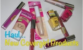 New Covergirl Products | Haul & Swatches