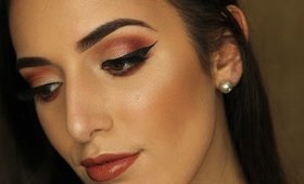 Chit Chat Tutorial | Cranberry Eyes ft. Lime Crime Venus Palette | mallexandra24