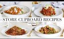 Store Cupboard Recipes (Self Quarantine) Vegan | JessBeautician
