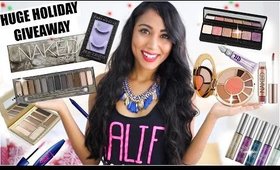 HUGE Holiday Giveaway- Urban Decay, Tarte, Lorac & More! (INTERNATIONAL)