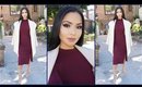 GRWM Fall Makeup + Outfit Complete Look  | Diana Saldana