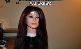How to| Create full lace wig: Alisha MS Hair (Ali Express)