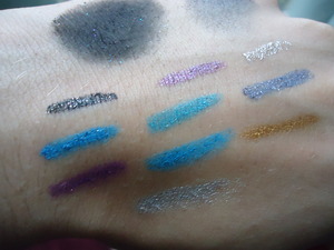 from top: FM black, purple, silver, vice, wild child, submarine, notorious, chop suey, 24k, bullet