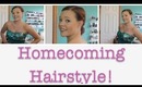 Heatless Homecoming Hair Tutorial