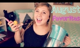 August Favorites (In My Dorm!)