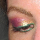 Mardi Gras makeup 