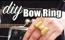 DIY Big Bow Ring