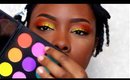 Bright Yellow and orange makeup for SUMMER│Tamekans