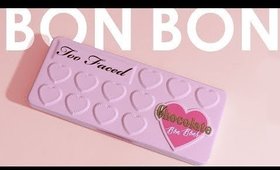 Too Faced Chocolate Bon Bons Eyeshadow Palette Swatches🍬18 Colors