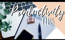 HOW TO: Be More Productive I AlyAesch