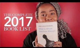 Complete List of What I Read in 2017 | #SmartBrownGirls @Jouelzy