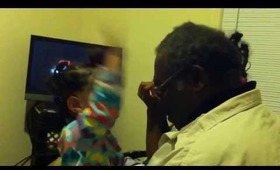 Kennedie Shows Grandpa Who's Boss