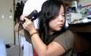 How to curl your hair with a straight iron