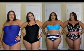 PLUS SIZE BATHING SUIT TRY-ON HAUL FT. SWIMHONEY | PLUS SIZE FASHION