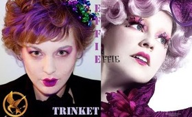 Effie Trinket Inspired Makeup Tutorial