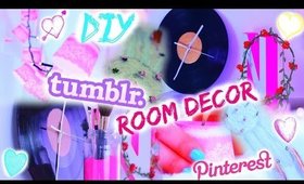 DIY TUMBLR AND PINTEREST INSPIRED BEDROOM DECOR!