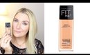 MAYBELLINE FIT ME FOUNDATION FIRST IMPRESSIONS REVIEW + VALENTINES DAY VLOG