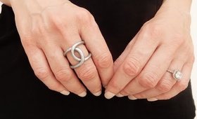 DIY Chanel Inspired Clay Ring