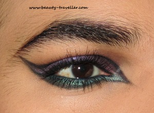 This is a look where anarchy (from Kevyn Aucoin's Making Faces) meets Cleopatra eyes. Hope you liked the look!