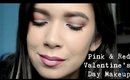 Pink & Red Valentine's Day Makeup | Alexis Danielle