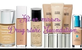 HIT OR MISSES DRUG STORE FOUNDATION (ACNE PRONE SKIN)