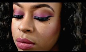 EASY PURPLE EYE TUTORIAL