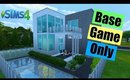 The Sims 4 Base Game Only Build Modern House (misplacedmoo)