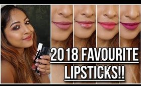 2018 FAVOURITE LIPSTICKS  | 15 Favourite Lipsticks | Stacey Castanha
