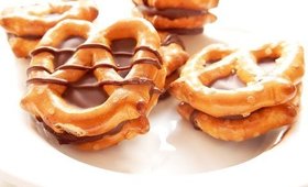 Chocolate Pretzel Sandwiches for Father´s Day