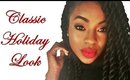 Classic Holiday Makeup Tutorial | Jaleesa Jaikaran