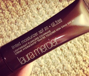 Laura Mercier's oil free tinted moisturizer