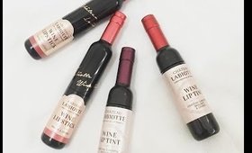 WINE LIP TINTS and LIPSTICKS (Chateau Laboitte Wine Lip) Review