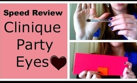 Clinique Party Eyes Speed Review