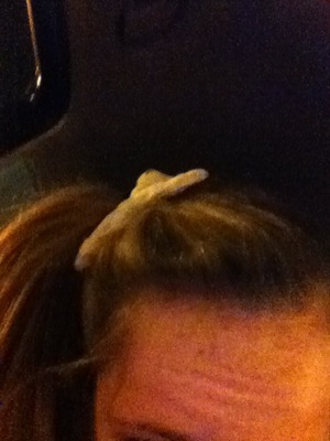 My new white bow