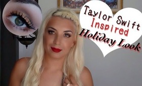 GRWM | Taylor Swift Inspired | Holiday Eyes