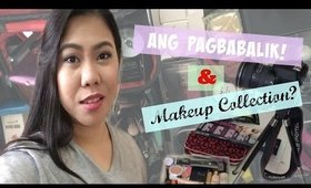 Vlog#1: Ang Pagbabalik sa YouTube + Makeup Collection?