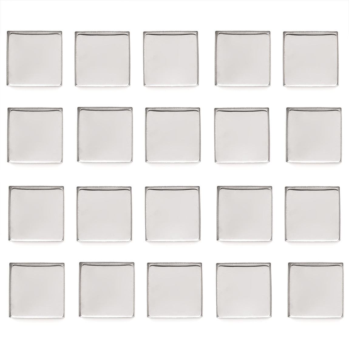 Z•Palette Empty Metal Pans 20 Pack - Square alternative view 1 - product swatch.